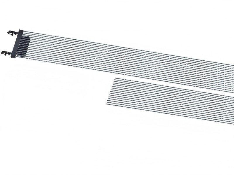 como instalar cortina led transparente
